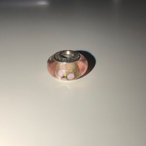 Pandora Pink Floral Charm